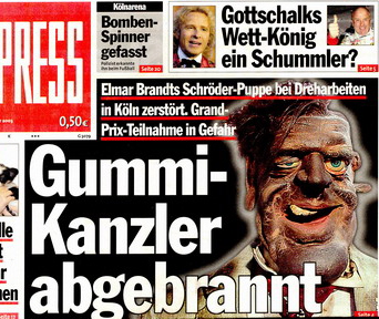 Grand Prix-Express 25.Feb. 2003 - Gummi-Kanzler abgebrannt